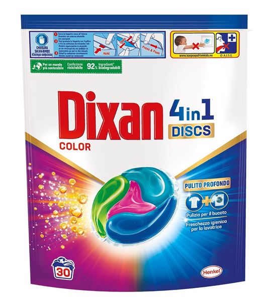 DIXAN 30DISCS 4IN1 COLORE g750