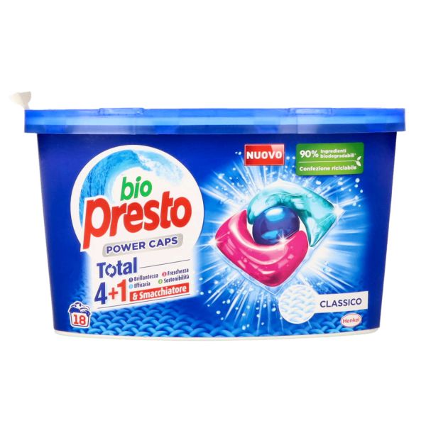 bio presto power caps classic18 caps