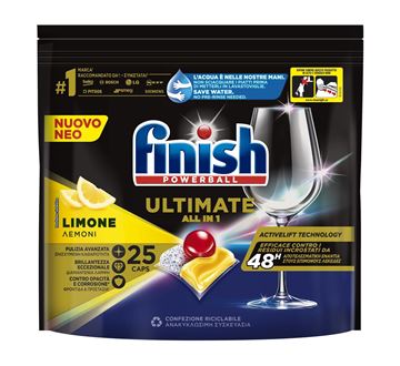 finish 25 tabs ultimate lemon gr.322,5