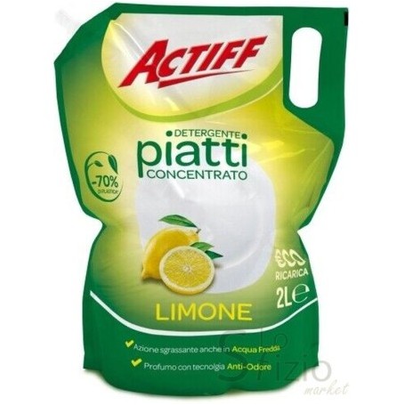 actiff dishes eco-refill lemon lt.2