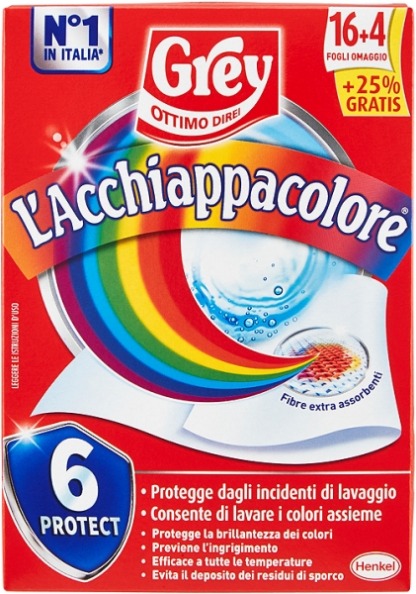 additive grey color catcher 16+4sheet