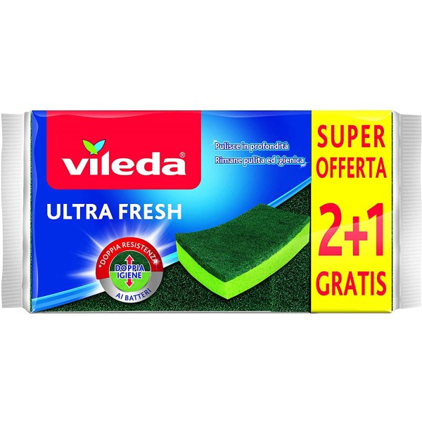VILEDA SPUGNA ULTRA FRESH p2+1