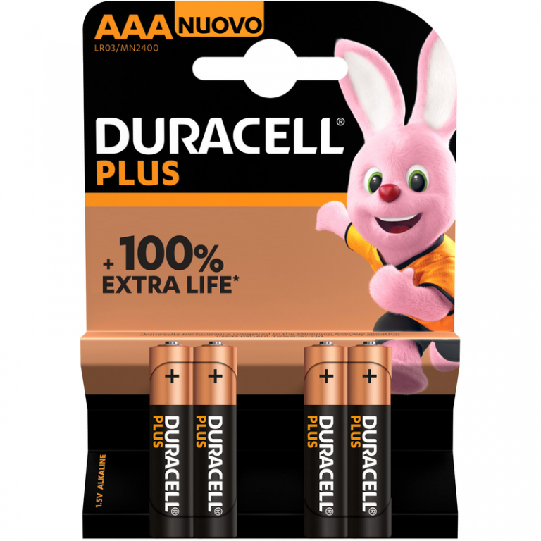 stack duracell plus boots 100 AAA 4 pc