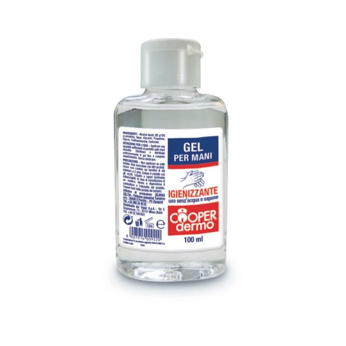 cooperdermo sanitizing hands ml.100