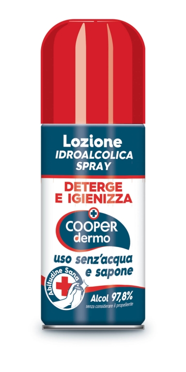 cooperdermo sanit.spray hands ml.100