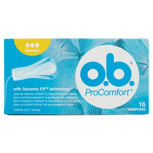 absorbent ob pro comfort normal x16