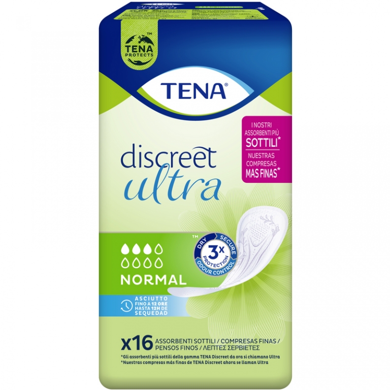 absorbent tena lady ultra normal x16