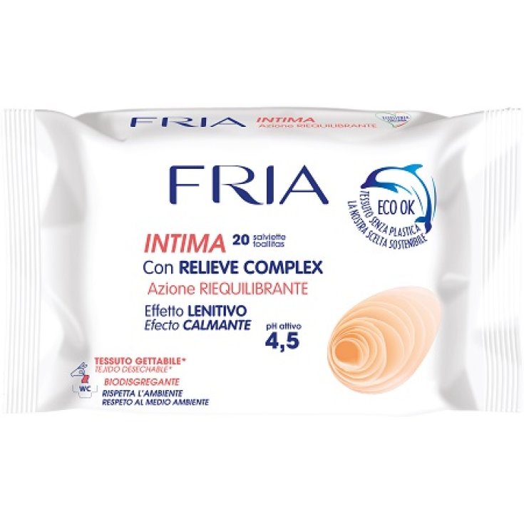 wipes intimate fria x 20 pz