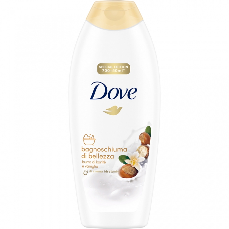 gel douche dove butter karite' ml.750