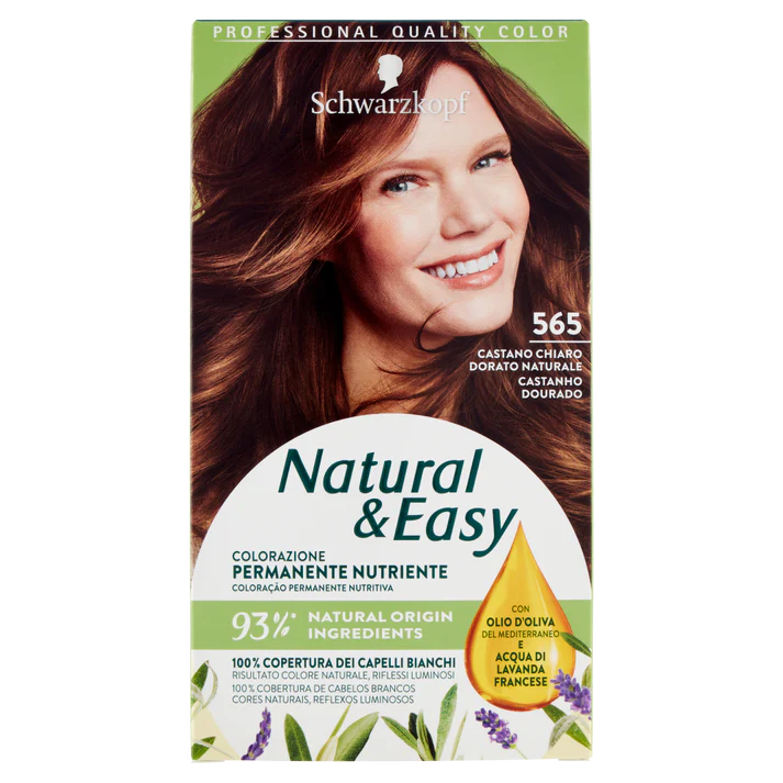 natural&easy color 565 brown.gold