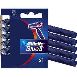 razor gillette disposable blue 2 x 5