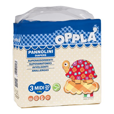 PANNOLINO OPPLA'MUTAND X20 MIDI 4/9