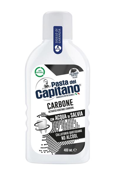 capitano coal mouthwash ml.400