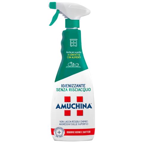 amuchina disinfectant trigger no rinsing ml.750