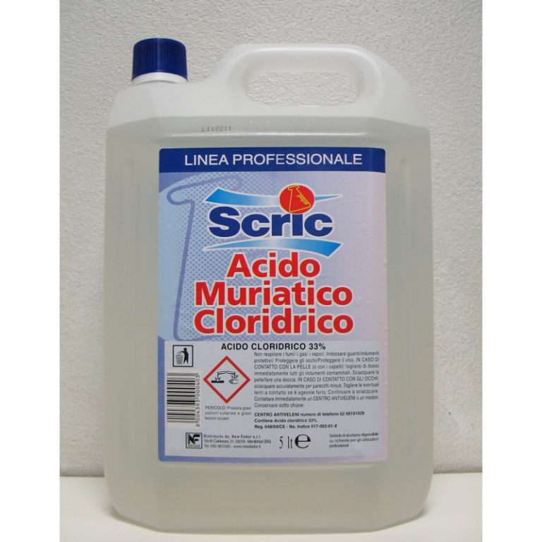 ACIDO CLORIDRICO PURO 30%LT.5