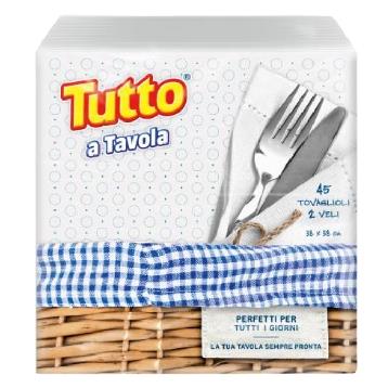 TOVAGLIOLI TUTTO A TAVOLA 2V.38x38p45