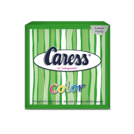caress napkin green 33x33 pc 25