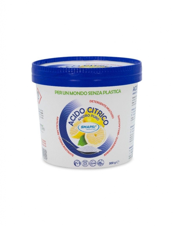 smapiù citric acid detergent gr.500