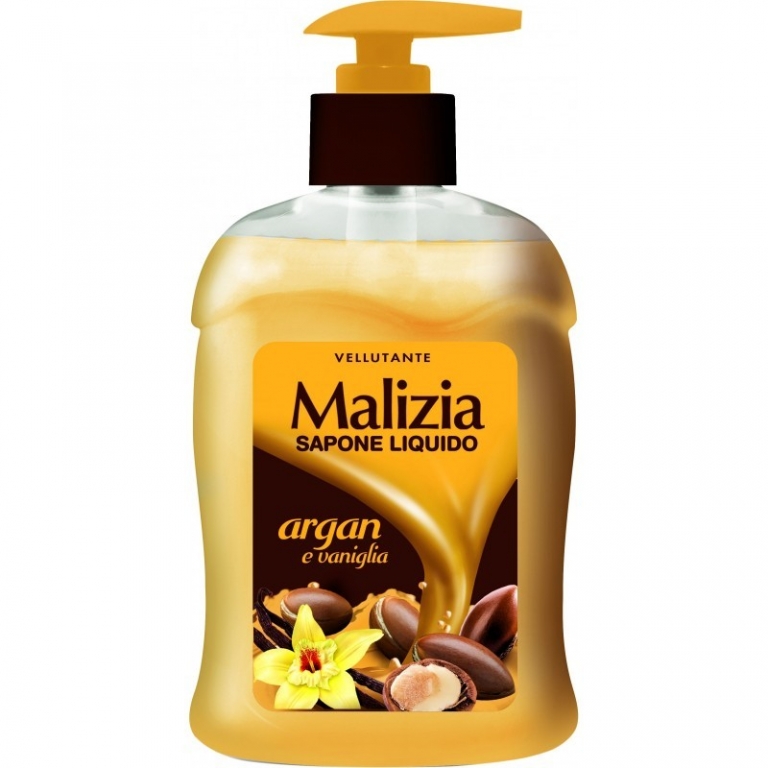 malizia argan liquid soap ml.300
