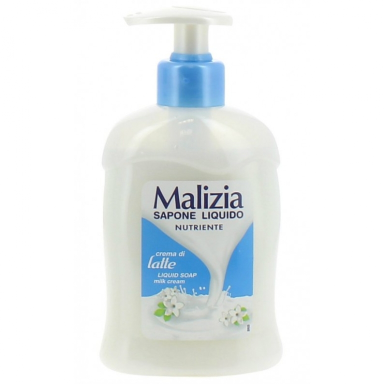malizia milk liquid soap ml.300