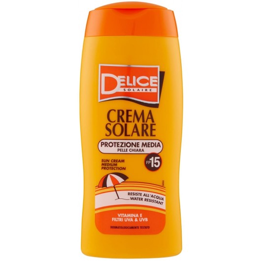 delice sun cream spf15 ml.250