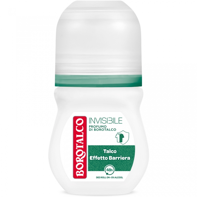 deodorant borotalco rollon invisible ml.50